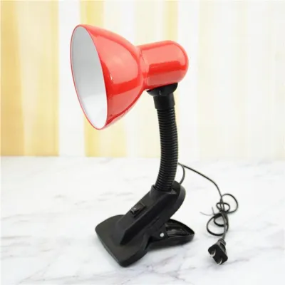 Adjustable Clip-on Bedside Lamp with Eye Protection
