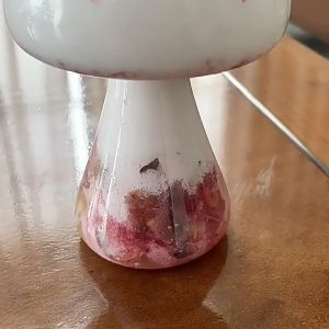 แก้วค็อกเทล แก้วไวน์ใส ลายเห็ด สร้างสรรค์ ขนาด 280 มล. สําหรับใส่เครื่องดื่ม บาร์ KTV