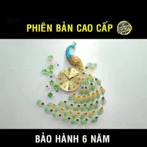 Đồng Hồ Treo Tường Trang Trí Đẹp S-A68 độc lạ 3d cỡ lớn nghệ thuật phù hợp cho phòng khách phòng ngủ