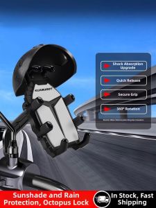GUOQI | Shockproof Waterproof Sun Visor Navigation Mobile Phone Mount