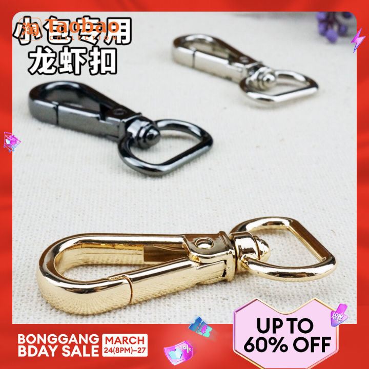 Buckle Lobster Buckle Handmade DIY Luggage Chain Accessories Shoulder Strap  Hook Hanging Button Spring Snap Hook Metal Lock Catch