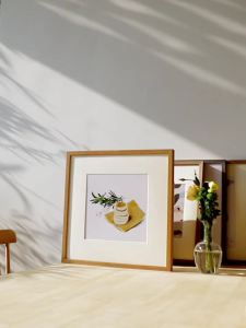 DIHUANTUO | Customizable Square Decorative Art Frame Wooden