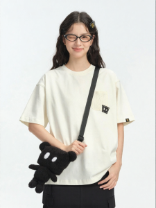 dangerouspeople | Stylish Multi-match Paperbag Pocket T-Shirt