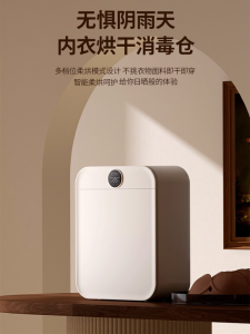 Small Size Ultraviolet High Temperature Disinfection Machine for Underwear And Intimate Clothes Home Use Drying And Sterilizing Box