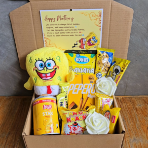 ✨Yellow Spongebob Krabbs Bundle Dreamy Gift Day Bundle Giftset for Him Boyfriend Monthsary Anniversary Valentines