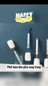 [HCM] Cọ rửa bình sữa mút xốp đầu mút có thể thay thế-CA666