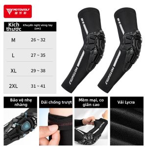 MOTOWOLF | Bảo Vệ Tay Cánh Tay Chống Nắng Mùa Hè Đi Xe Máy