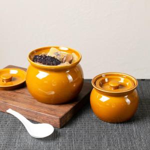 CHIZHIDU | Ceramic Soup Pot 1 Person Slow Cooking