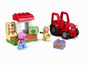 LEGO DUPLO Peppa Pig 10468 Tractor and Market (18 Pieces)