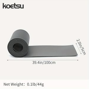 KOETSU Double-Sided PVC Middle Net 0.7mm 2" x 3.94" Kayak Repair Patch Paddle Board Dinghy and Inflatable Boat Repair Patch