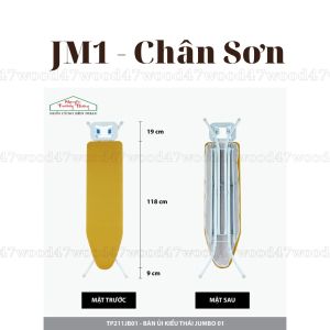 CẦU LÀ QUẦN ÁO CAO CẤP JM1 47WOOD KÍCH THƯỚC LỚN - KỆ ĐỂ ỦI ĐỒ KÍCH THƯỚC LỚN HÀNG CÔNG TY