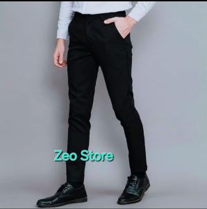 Promo Celana Panjang Formal Slimfit Pria Bahan Gabardin Zeo Store