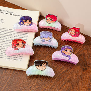1PC/7PCS Cute girl group hair claw multi-functional hair accessory hair claw
