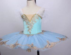 Childrens Ballet Skirt Performance Costume Small Swan Dance Tutu Tulle Skirt Strapless Ballet Performance Clothing