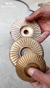 Mata gerinda serut kayu wood shaping 100mm 4 inch varian rata cembung miring