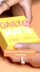 EMINA Daily Matte Cushion 15g | Cushion SPF 25 PA++ | Oil Control Agent | BB Cream | Bedak  | Foundation | BPOM