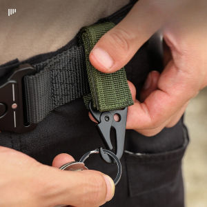 Outdoor Tactical Climbing Buckle Key Bag Accessories Multifunctional Belt Buckle Nylon Webbing Climbing Hook Eagle Beak Buckle