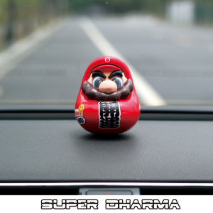 Super Damo Car Decoration Rich Fashion Play Hand Office Car Center Console Decoration Trendy Decorative Cartoon Doll