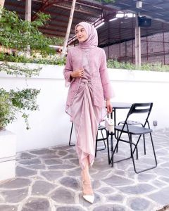 CLARISA ONE SET 3 IN 1 OUTER BRUKAT PREMIUM INER MAXMARA SETELAN ROK LILIT TERBARU