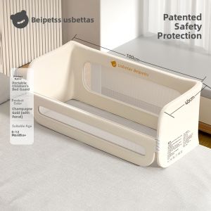 Usbettas | Baby Fall Prevention Bed Fence Portable No-Installation