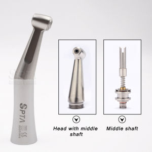 Dental FX 1:1 Slow Speed Contra Angle Air Turbine External Push Button Outer Water Way Dentist Tool Metal Stell E Type Coupler D