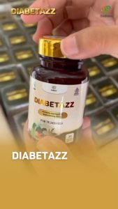 DIABETAZZ Kapsul Herbal Membantu Meringankan Gejala Diabetes dan Menstabilkan Gula Darah