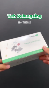 Teh Herbal Peluntur Lemak & Kolesterol –TIENS Jiang Zhi Tea – 40 Tea Bags