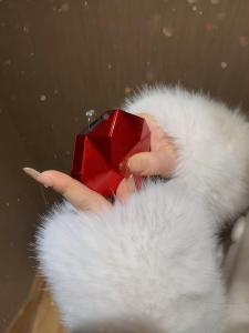 Creative Tibetan Style Engagement Ring Box Magic Heart Shape Jewelry Box Valentines Day Surprise Diamond Ring Box