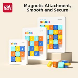 deli | Magnetic Number Slide Puzzle Intellectual Development Toy
