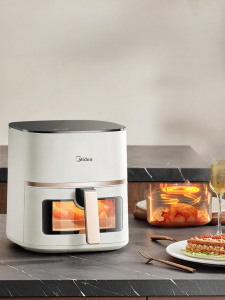Midea | Visible No-Flip Smart Touch Multifunction Air Fryer 5L