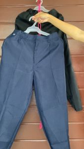 Navy Blue Garterized Pants School Uniform for Boys Elementary High School | BZ Boutique