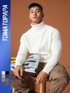 TOMATOPAPA | Fitted Base Layer Sweater With Jacquard