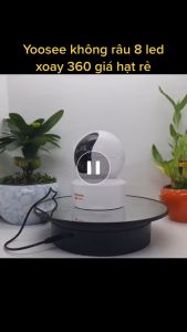 Mẫu 2026 Camera YOOSEE không râu đế xoay cao cấp - BAN ĐÊM CÓ MÀU (BH 1 năm)