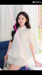 SET ÁO BI CỔ LÁ SEN MIX QUẦN TACTA - HÀNG QCCC (12H)