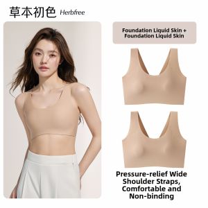 Herbal Foundation Liquid Bras Slimming Invisible Thin Strap