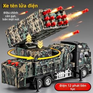 JUANNUO | Mô Hình Xe Tăng Bắn Tên Lửa
