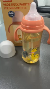 Comboer PP materyal Feeding Bottle 240ML/300ML for 9M+ baby BAP free