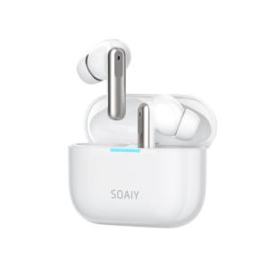 Soaiy JING1 Bluetooth Wireless Earphones In-Ear Noise Reduction Gaming Music New 2025 Model Comfortable Wear Long Battery Life