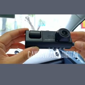 PROMO Kamera Mobil Dashcam Mobil Full HD 3in1 Rear Front Cabin FHD 1080P - MQ20