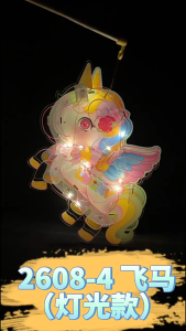 [SG Stock] 2025 Mid Autumn Festival No Sound Light Only Lantern DIY LED Cartoon Electronic Toys Kids Children Cute Gift