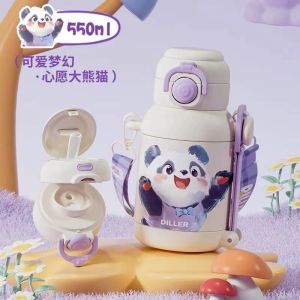 Diller Childrens Thermal Cup 316 Stainless Steel Student School Specialty Insulated Water Cup Soft Cute Healing Trend