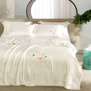 100% Silk Bedding Set 4 Pieces