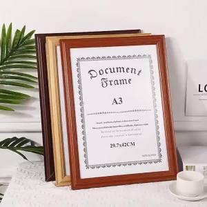 DIHUANTUO | Certificate and Award Display Wooden Frame Multiple Sizes
