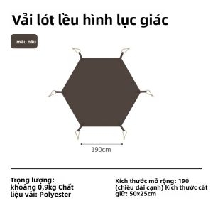 NatureHike | Thảm Chống Ẩm Cho Lều Đất