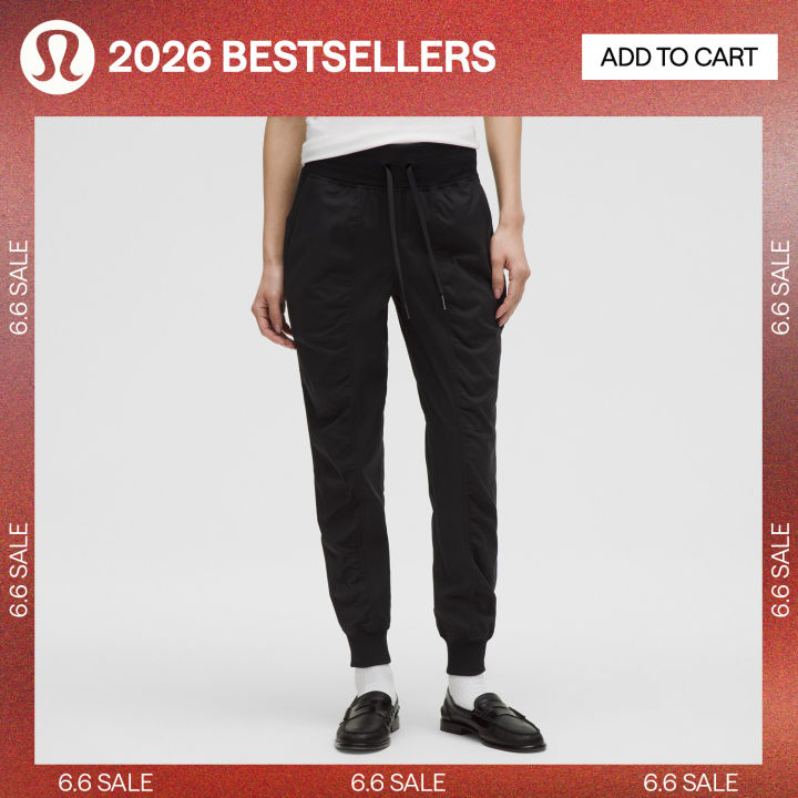 lululemon Women's Dance Studio Mid-Rise Jogger - Asia Fit | Lazada