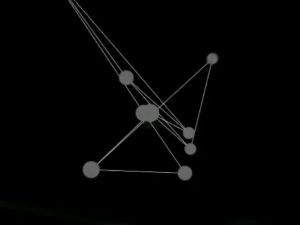 RUMAH LIYYA MEJA MINIMALIS SUDUT RUANG TAMU - COSMIC TABLE