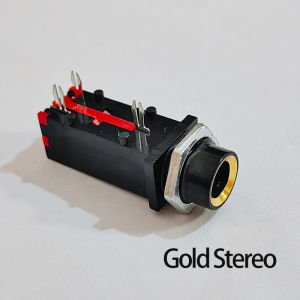 1-5PCS 6.35mm Audio Stereo/Mono Female jack Microphone Headphone jack 1/4 inch Panel Mounting Connector PJ309 PJ-602B
