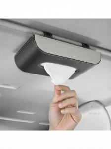 Hộp Giấy Lá Xe Hơi Độc Đáo Treo cho Bảng Điều Khiển và Gương Chắn Nắng