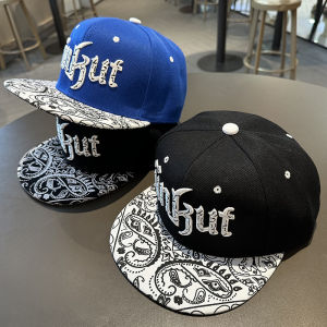 Flat Brim Hat Mens Spring & Fall Street Trendy Hip Hop Hat Womens American Baseball Cap Summer Couple Student Hard Top Board Hat