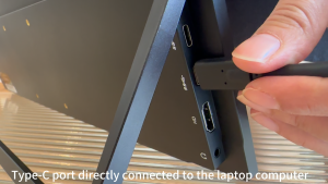 【Local Warehouse】ZOOMEDIN 15.6/18.5/21.5 1080P FHD Portable Monitor  USB-C HDMI Laptop Extender Monitor for Laptop SDR Travel Monitor with Speakers  for Laptop PS5/4 Xbox Switch Phone PC.